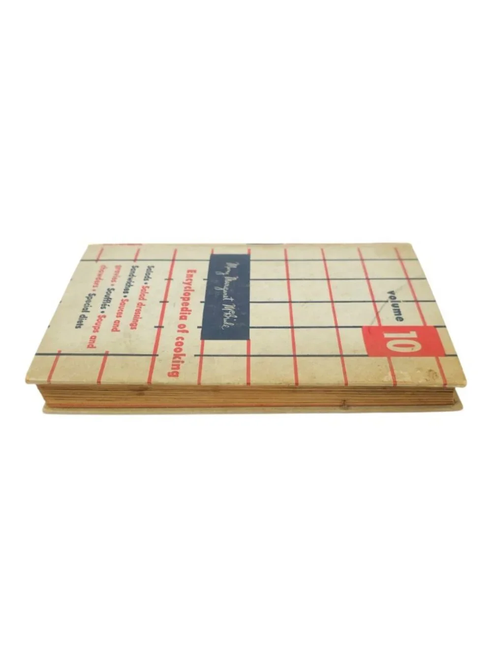 Mary Margaret McBride Encyclopedia of Cooking Volume 10 Vintage 1958 Cookbook HC